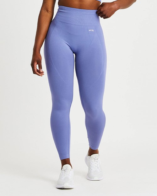 AYBL Balance V2 Seamless Leggings Blau | 09861-PSNG