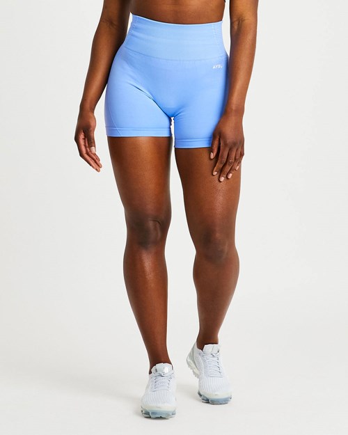 AYBL Balance V2 Seamless Shorts Blau | 62985-VXKT