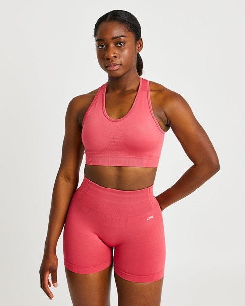 AYBL Balance V2 Seamless Sports Bra Rosa | 81795-BJAH