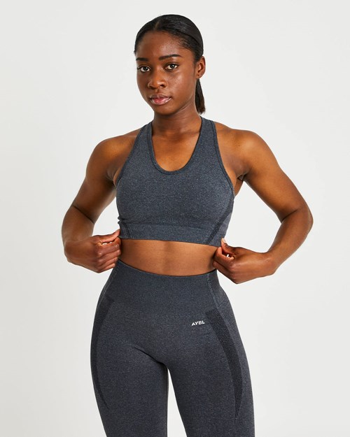 AYBL Balance V2 Seamless Sports Bra Schwarz | 87439-ABHJ