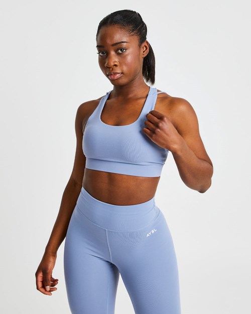 AYBL Core Sports Bra Blau | 19087-IRLE