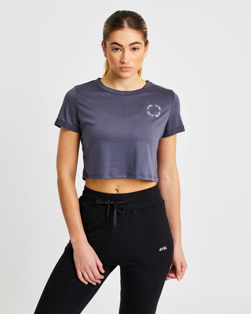 AYBL Element Crop Top Charcoal | 59086-RENZ