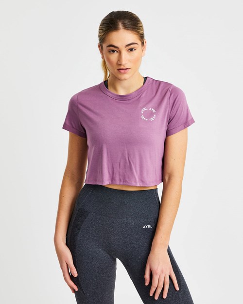 AYBL Element Crop Top Lila | 96157-AQCT