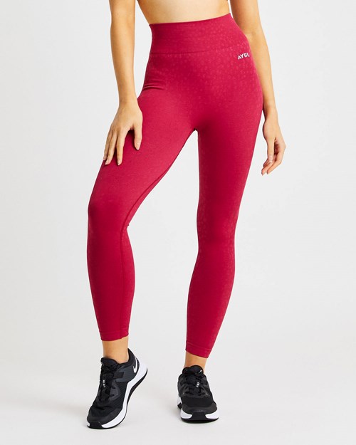 AYBL Evolve Speckle Seamless Leggings Raspberry | 54639-POHQ