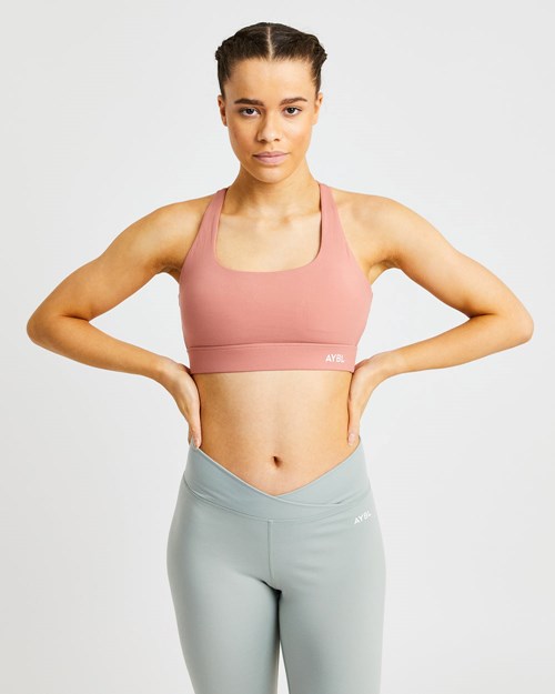 AYBL Flow Sports Bra Rosa | 81325-YFLC