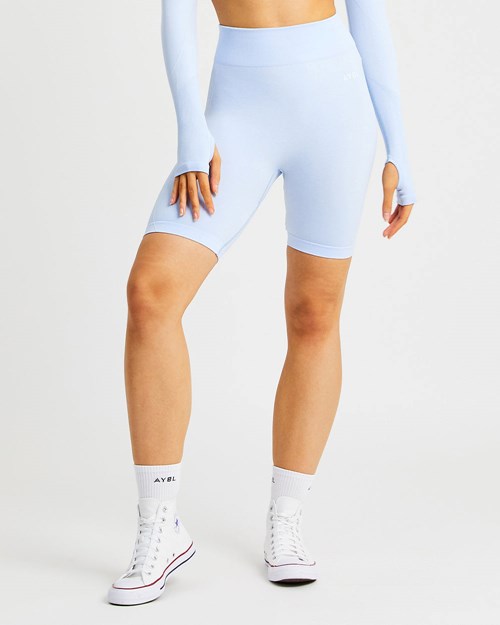 AYBL Motion Seamless Cycling Shorts Blau | 81342-WILH