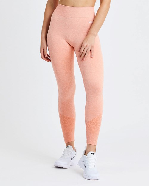 AYBL Motion Seamless Leggings Peach Marl | 75213-DNTI