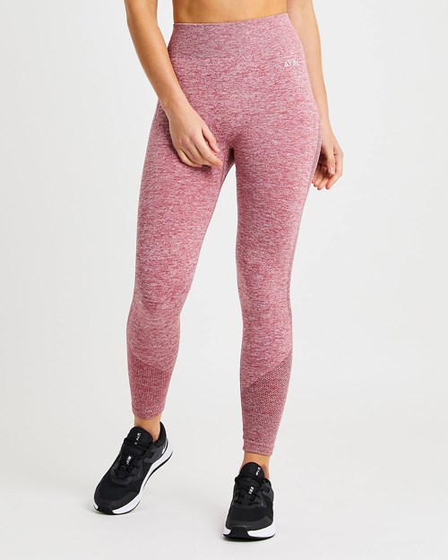 AYBL Motion Seamless Leggings Rot | 47398-XFKG