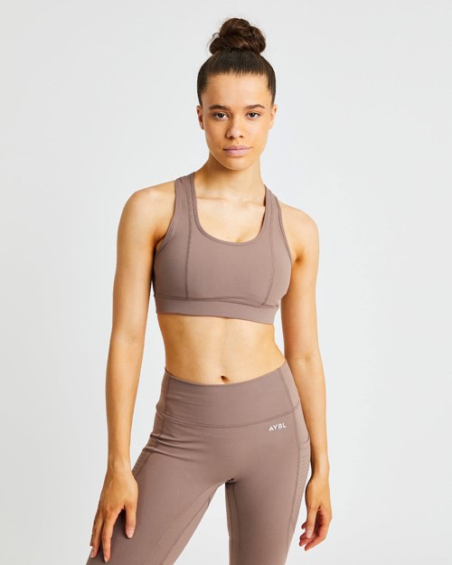 AYBL Pace Sports Bra Braun | 87602-PSIT