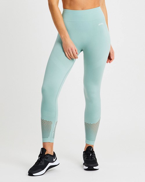 AYBL Reform Seamless Leggings Grün | 78593-CHBQ