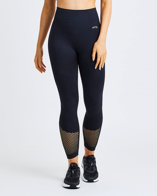 AYBL Reform Seamless Leggings Schwarz | 84367-DSIA