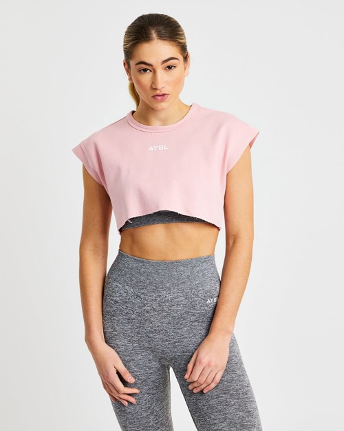 AYBL Sport Crop Top Rosa | 98624-DOHI