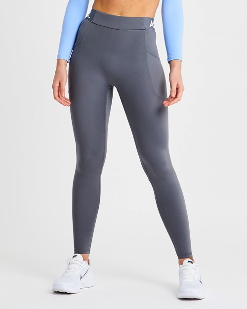 AYBL Sport Leggings Grau | 67320-CPRQ