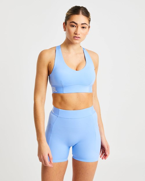 AYBL Sport Sports Bra Blau | 53174-AOBF