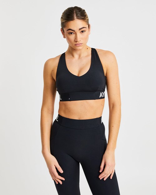 AYBL Sport Sports Bra Schwarz | 03912-PYUK