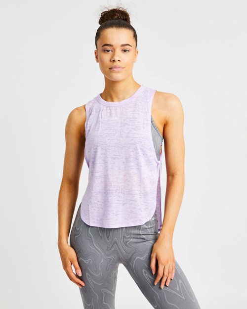 AYBL Velocity Twist Vest Lilac | 71480-UXHL