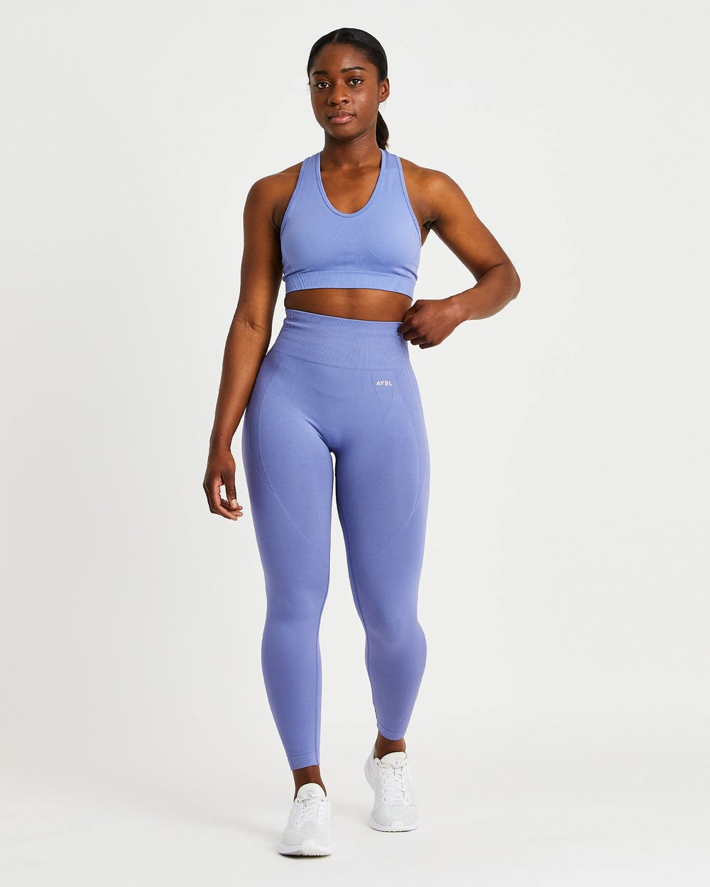 AYBL Balance V2 Seamless Leggings Blau | 09861-PSNG