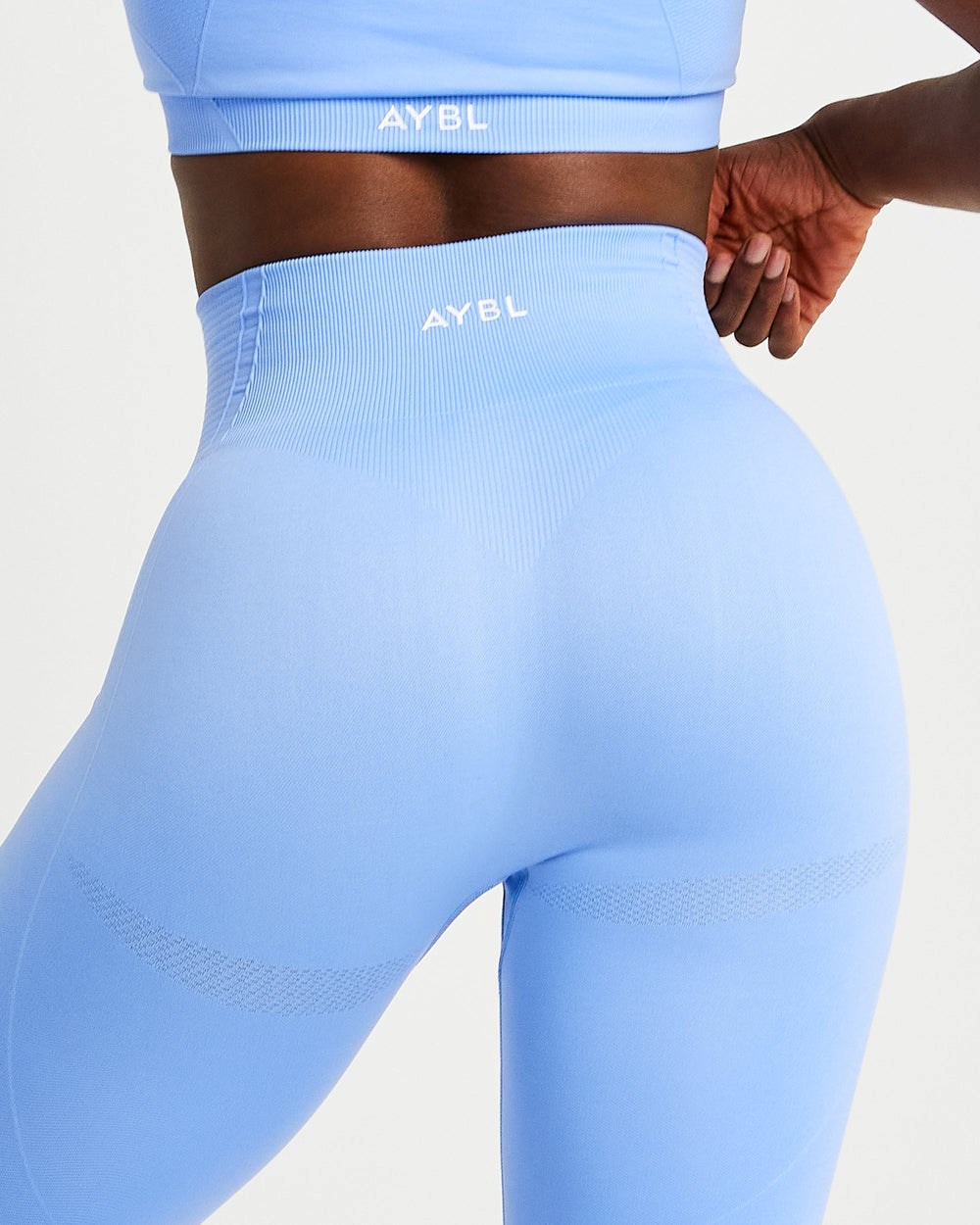 AYBL Balance V2 Seamless Leggings Blau | 69342-TOGV