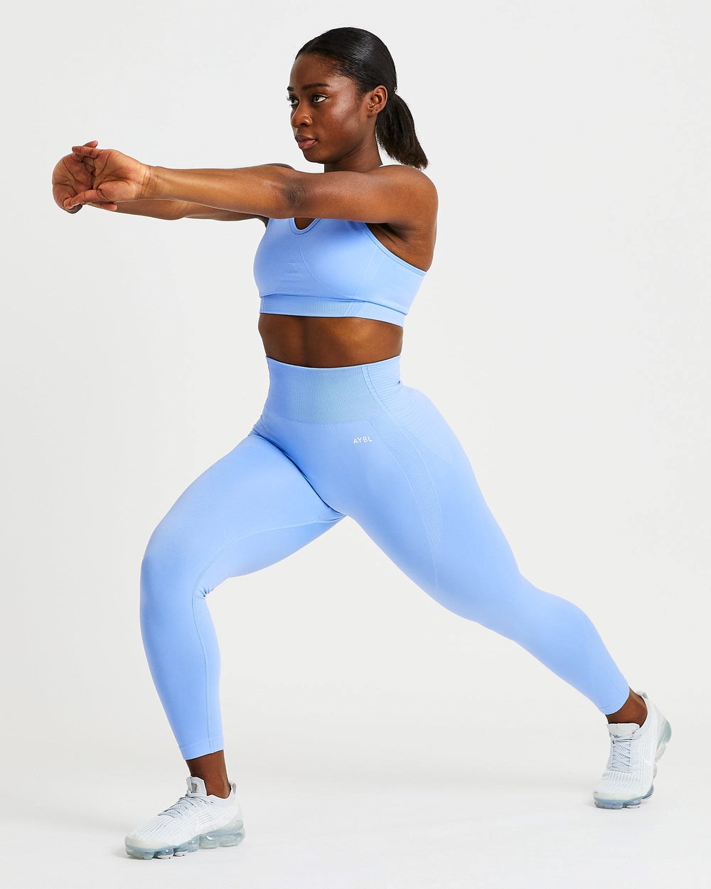 AYBL Balance V2 Seamless Leggings Blau | 69342-TOGV