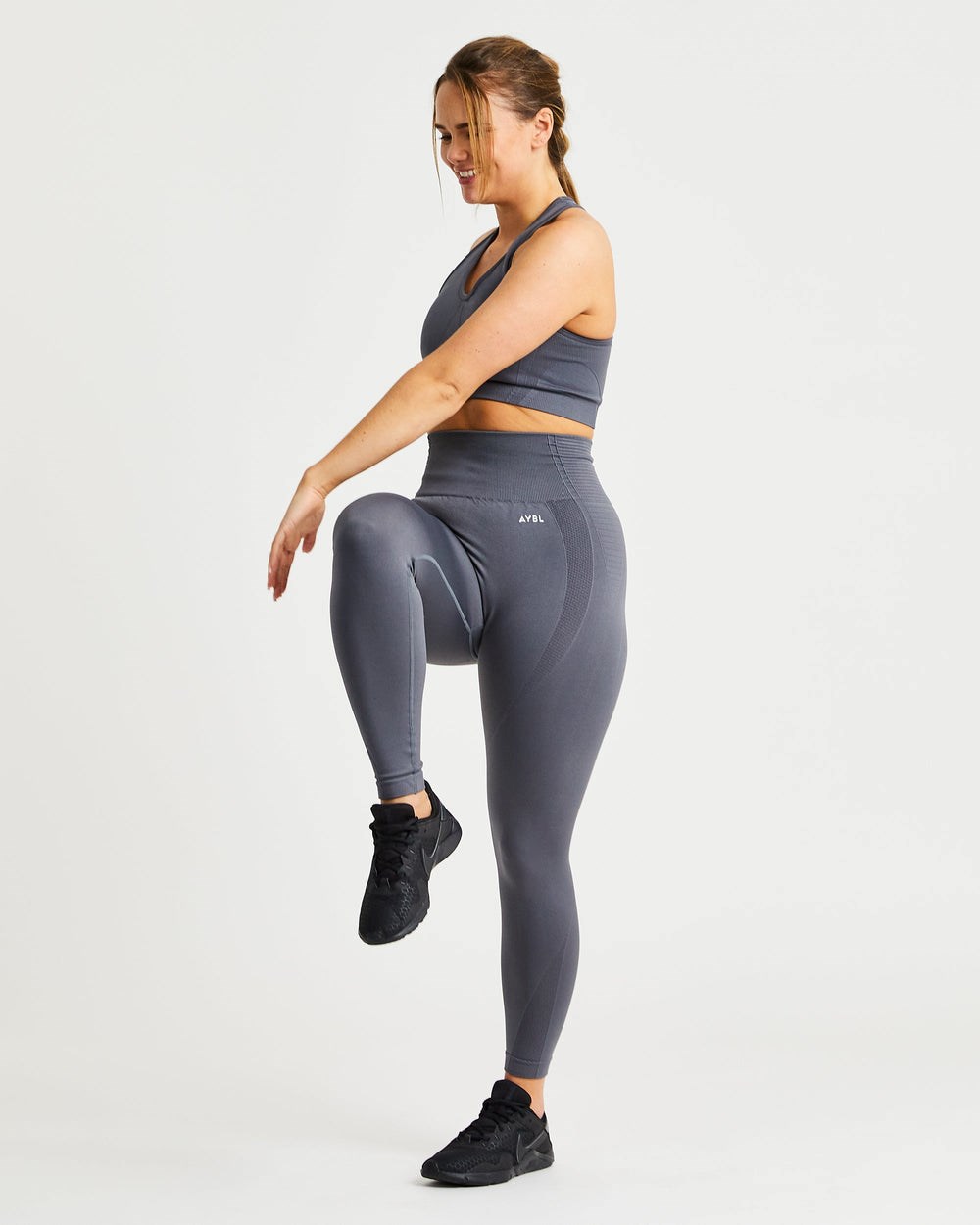 AYBL Balance V2 Seamless Leggings Grau | 57891-RNAP