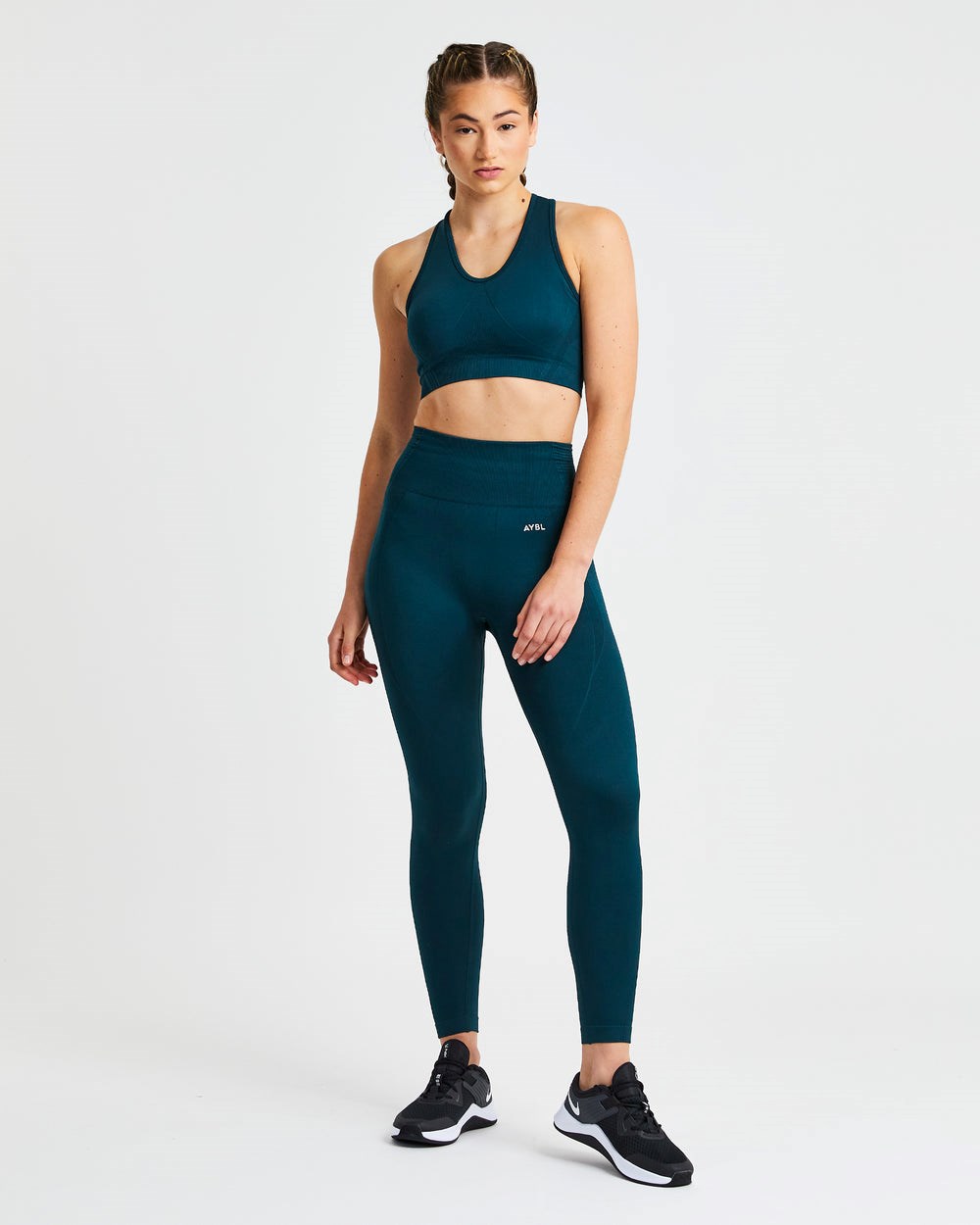 AYBL Balance V2 Seamless Leggings Grün | 19603-XHFU