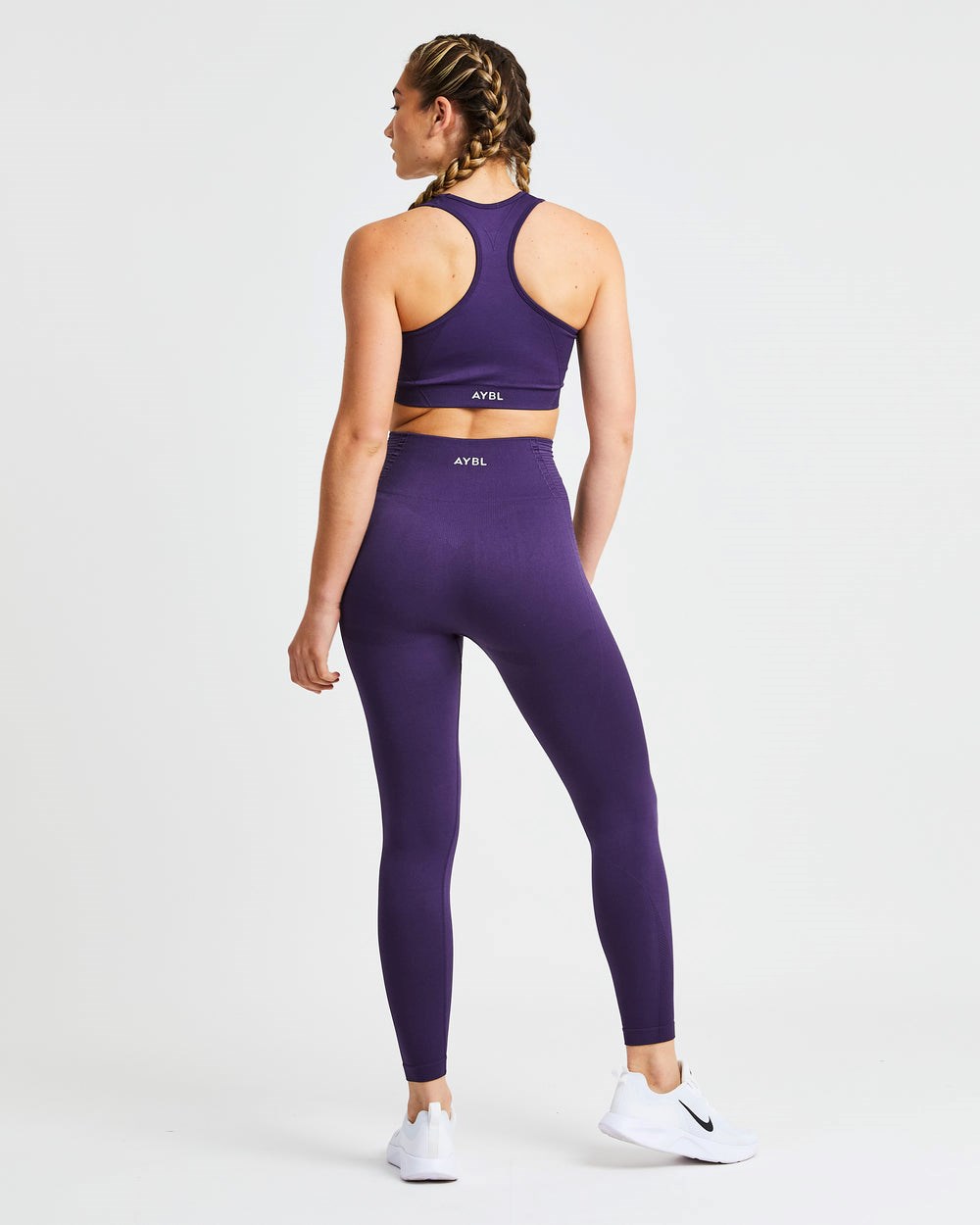 AYBL Balance V2 Seamless Leggings Lila | 95048-KPGW