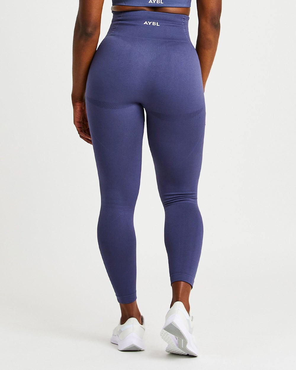 AYBL Balance V2 Seamless Leggings Navy Blau | 75412-KFUE