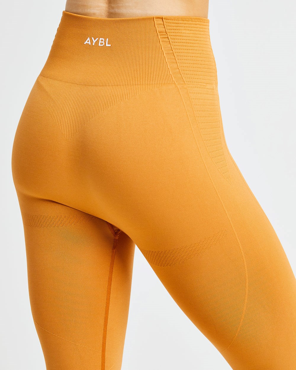 AYBL Balance V2 Seamless Leggings Orange | 52460-AKNG