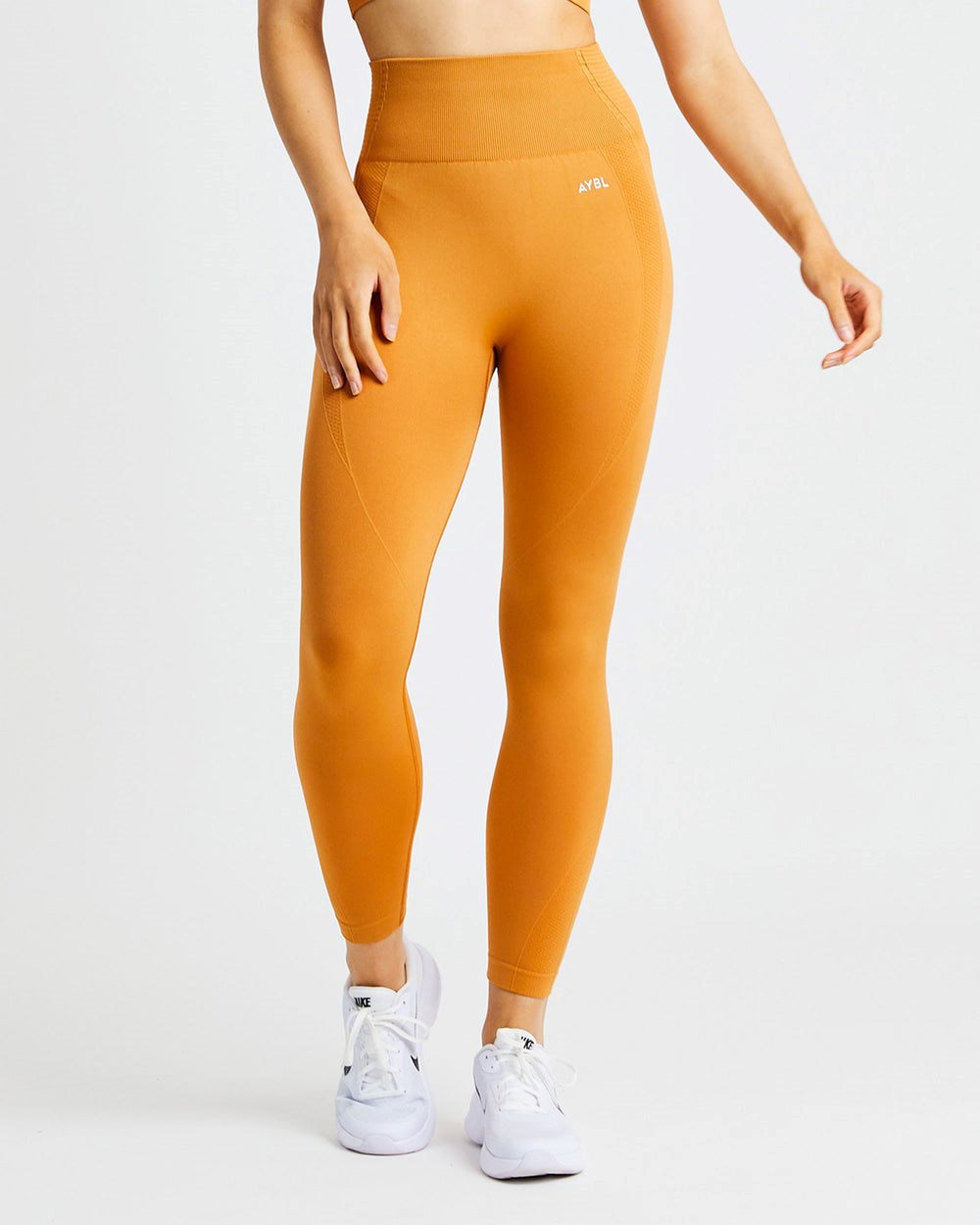 AYBL Balance V2 Seamless Leggings Orange | 52460-AKNG