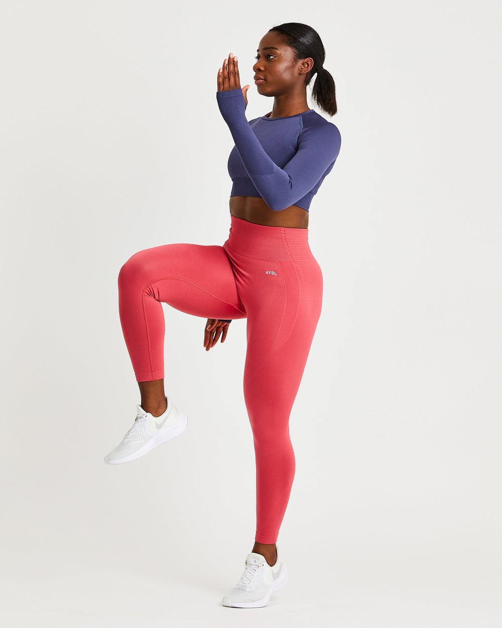 AYBL Balance V2 Seamless Leggings Rosa | 97456-PMDK