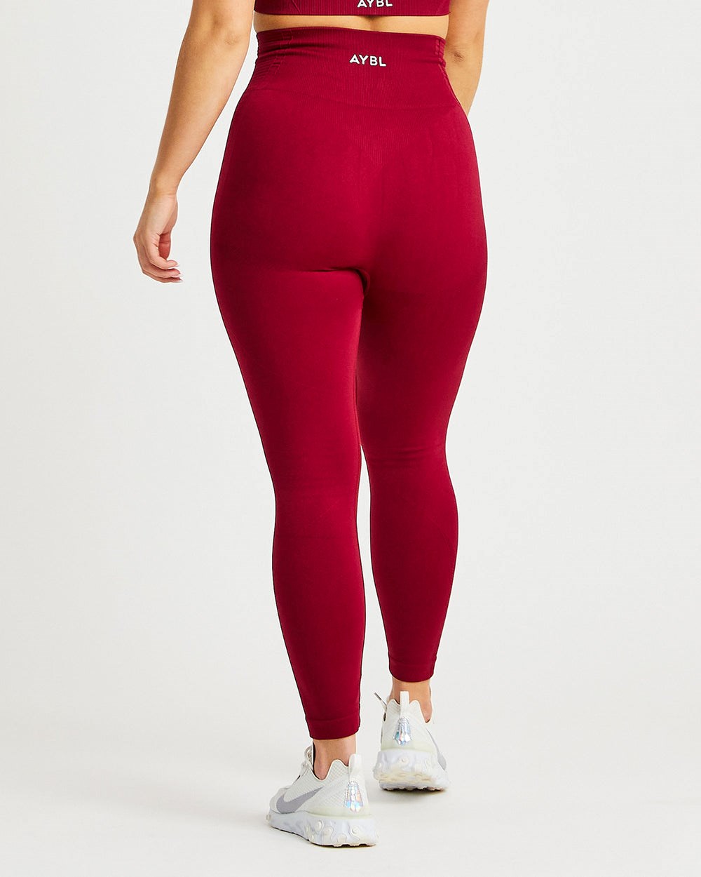 AYBL Balance V2 Seamless Leggings Rot | 70456-ZOQM