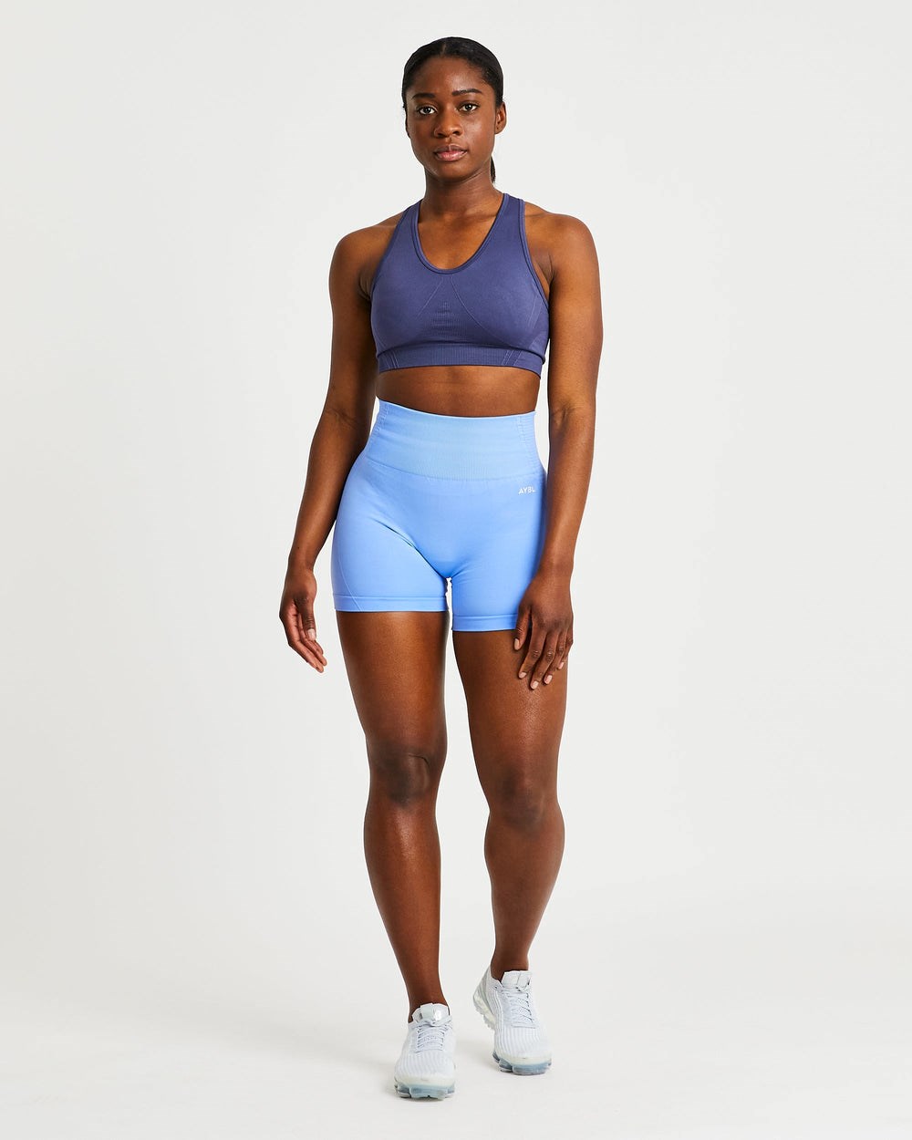 AYBL Balance V2 Seamless Shorts Blau | 62985-VXKT