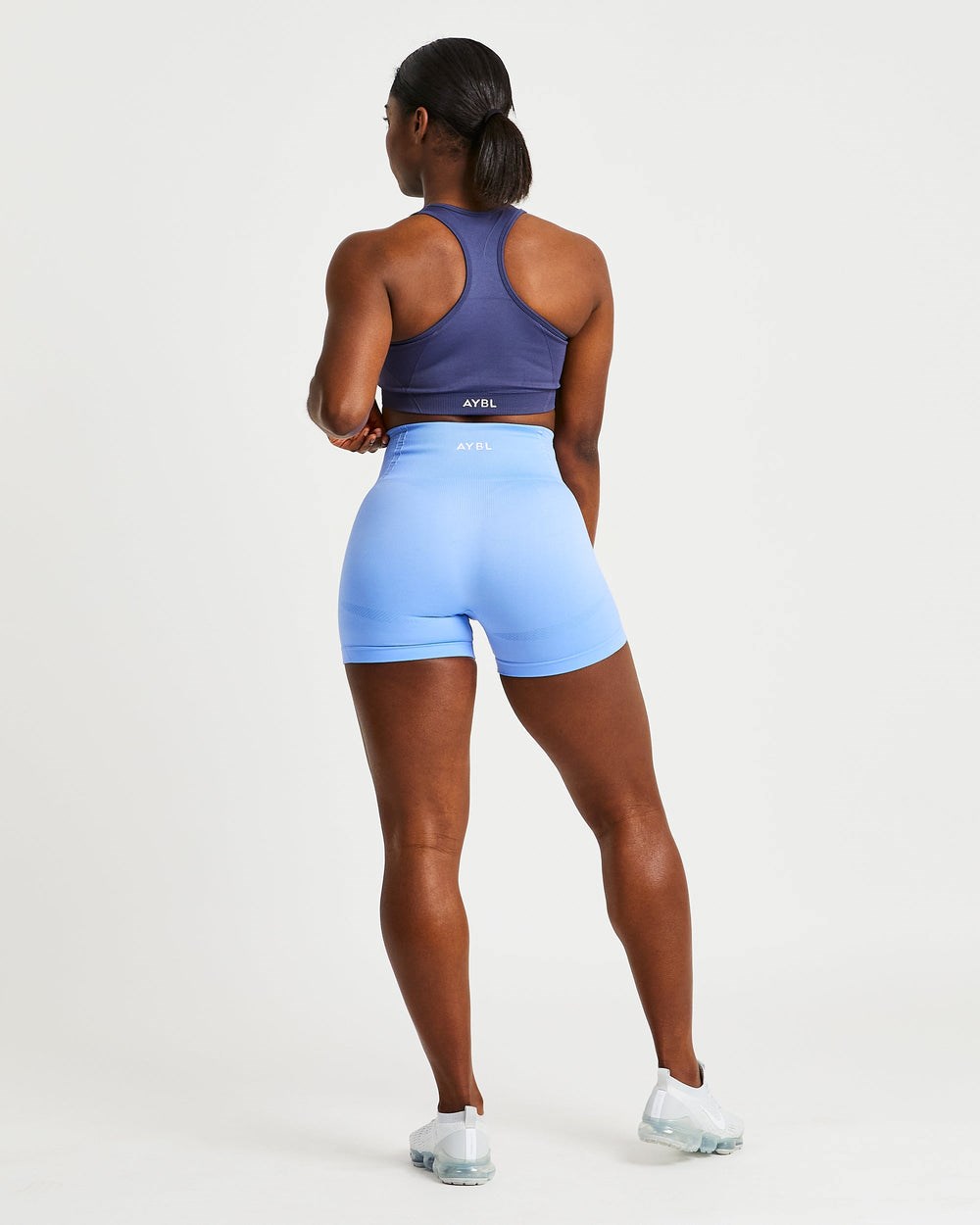 AYBL Balance V2 Seamless Shorts Blau | 62985-VXKT