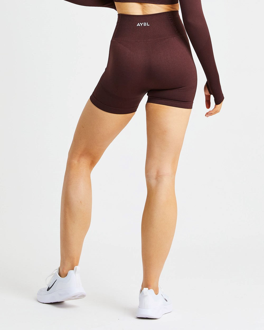 AYBL Balance V2 Seamless Shorts Schokolade Braun | 73695-YXQS