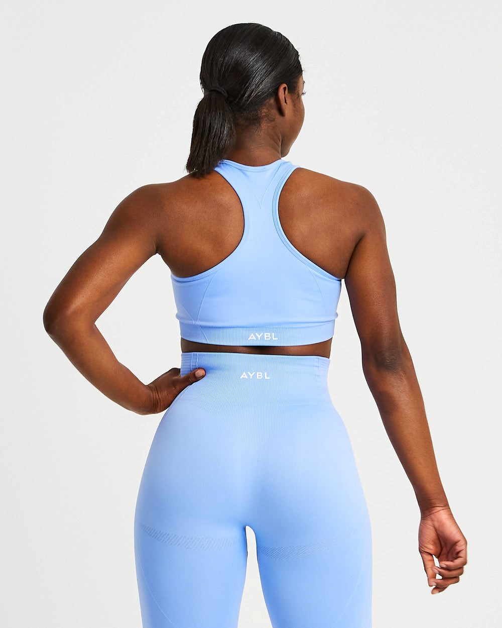 AYBL Balance V2 Seamless Sports Bra Blau | 37290-PHAF