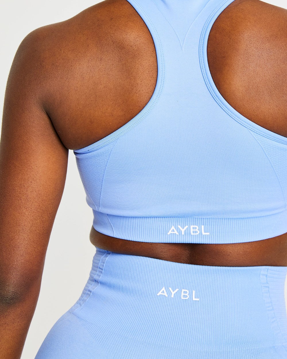 AYBL Balance V2 Seamless Sports Bra Blau | 37290-PHAF