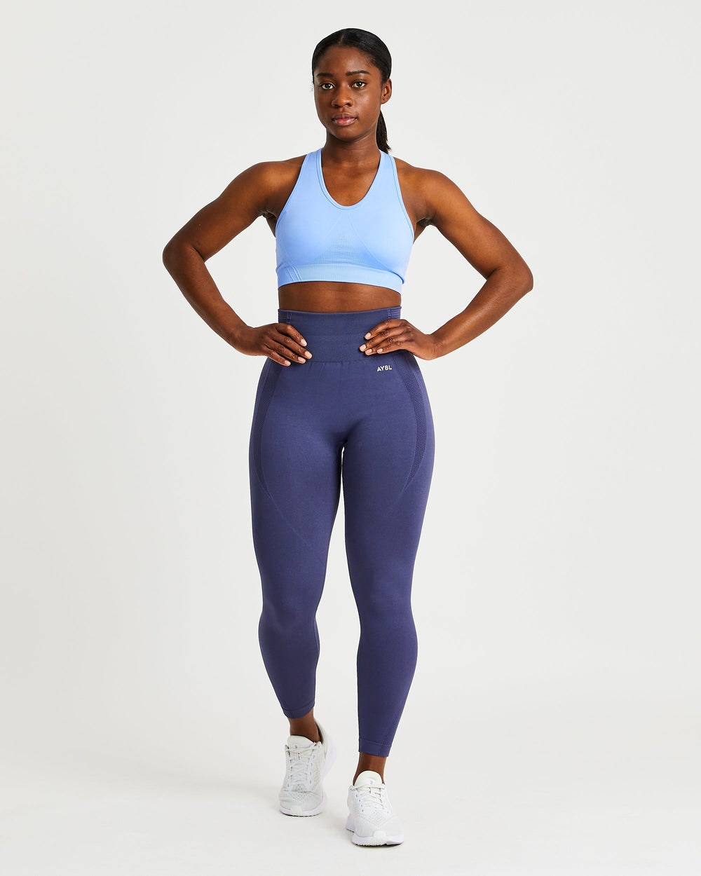 AYBL Balance V2 Seamless Sports Bra Blau | 37290-PHAF