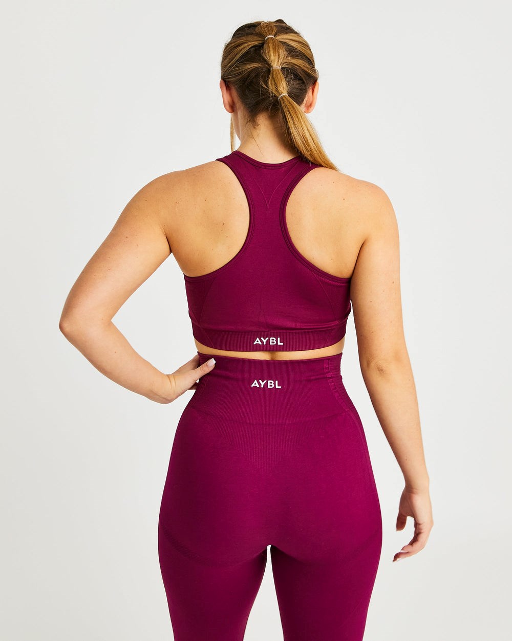 AYBL Balance V2 Seamless Sports Bra Lila | 34569-ESZW