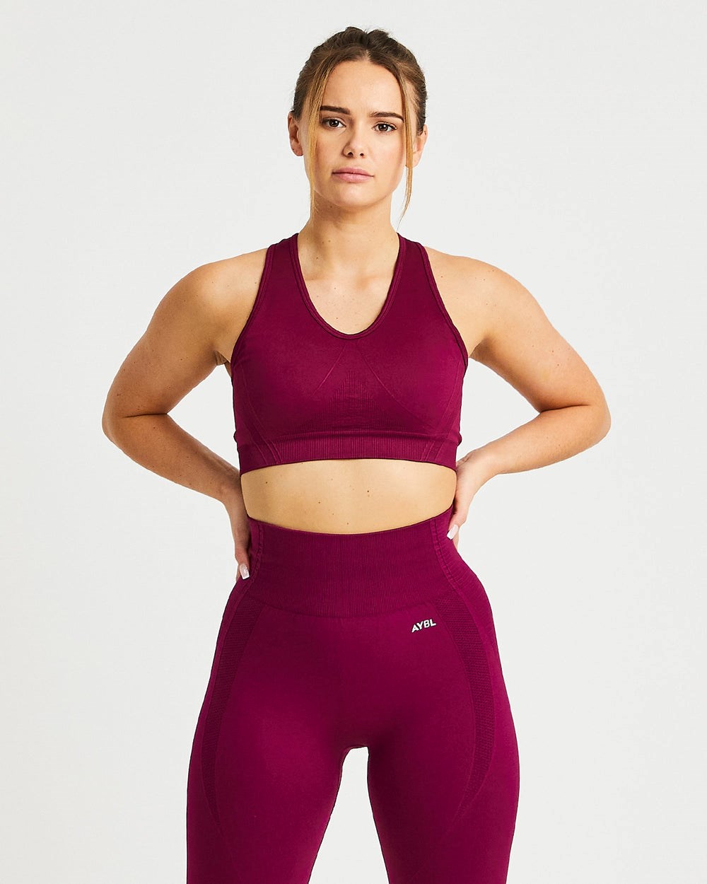 AYBL Balance V2 Seamless Sports Bra Lila | 34569-ESZW