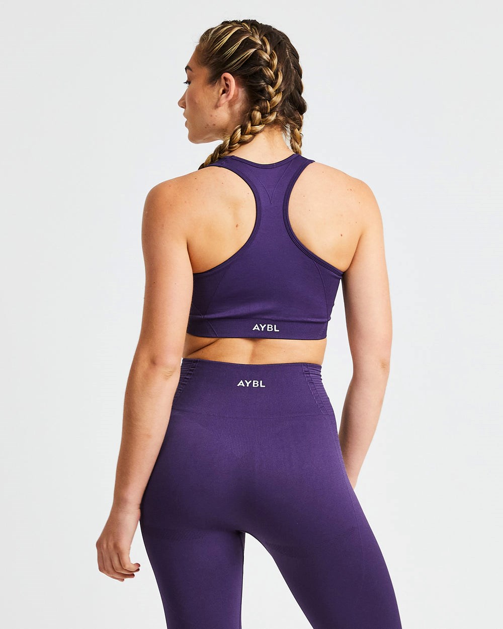 AYBL Balance V2 Seamless Sports Bra Lila | 57280-HRJD