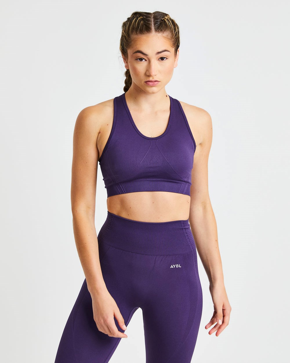 AYBL Balance V2 Seamless Sports Bra Lila | 57280-HRJD