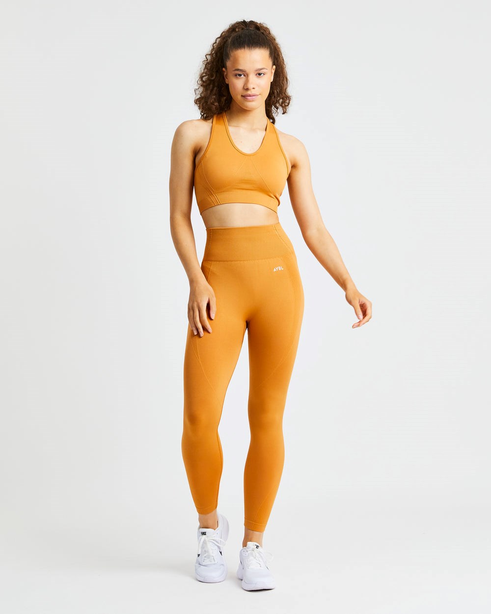 AYBL Balance V2 Seamless Sports Bra Orange | 91506-BOAX