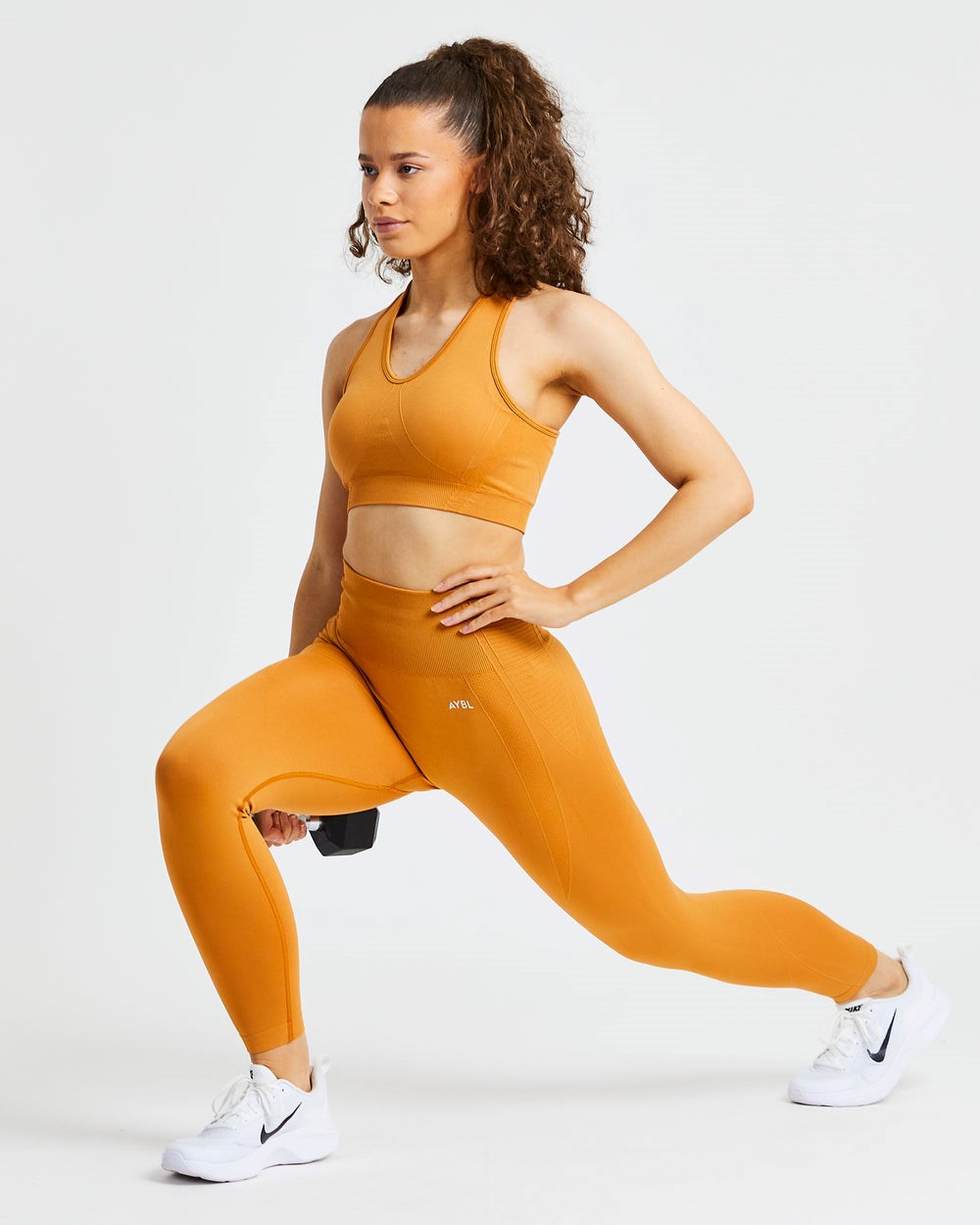 AYBL Balance V2 Seamless Sports Bra Orange | 91506-BOAX