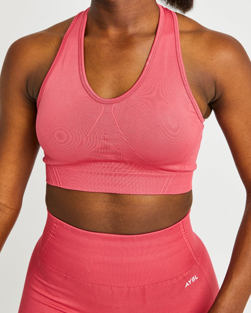 AYBL Balance V2 Seamless Sports Bra Rosa | 81795-BJAH