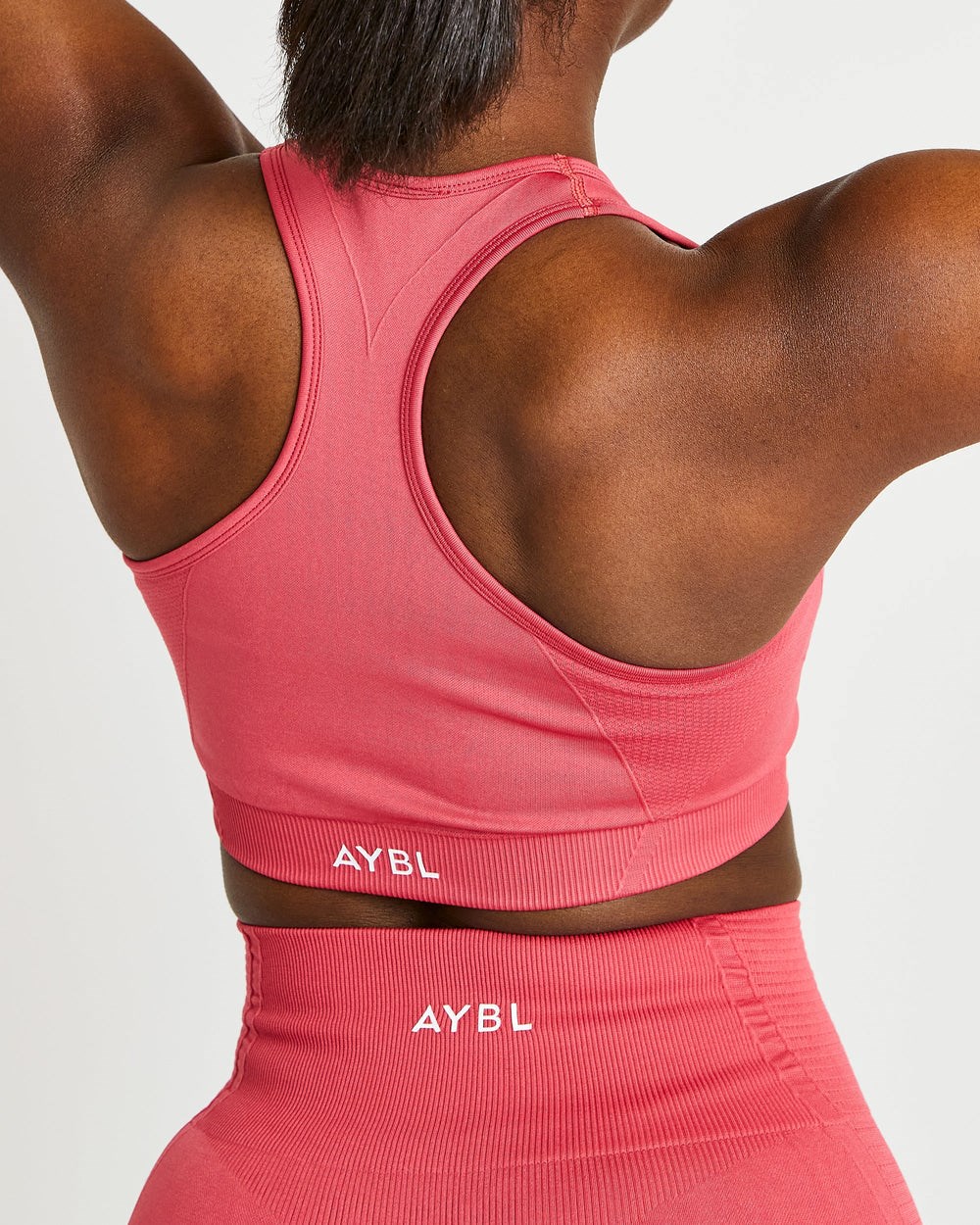 AYBL Balance V2 Seamless Sports Bra Rosa | 81795-BJAH