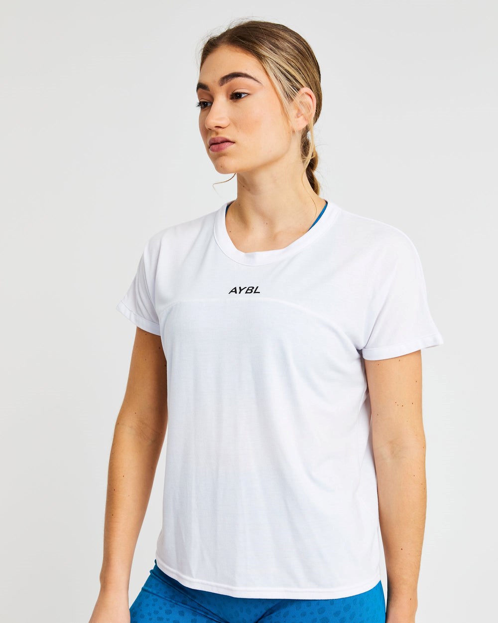 AYBL Boxy T Shirt Weiß | 50421-HRJZ