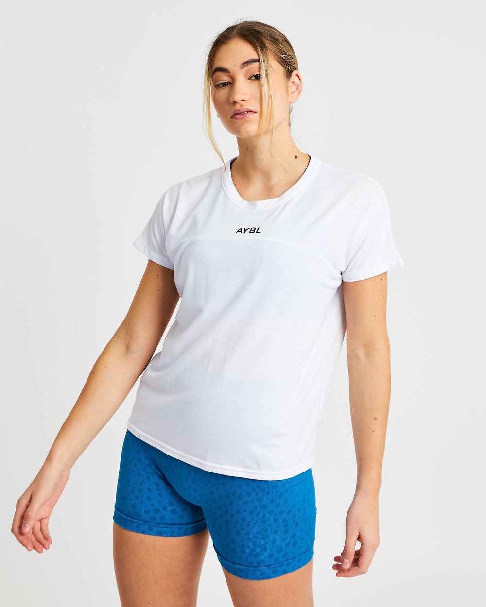 AYBL Boxy T Shirt Weiß | 50421-HRJZ