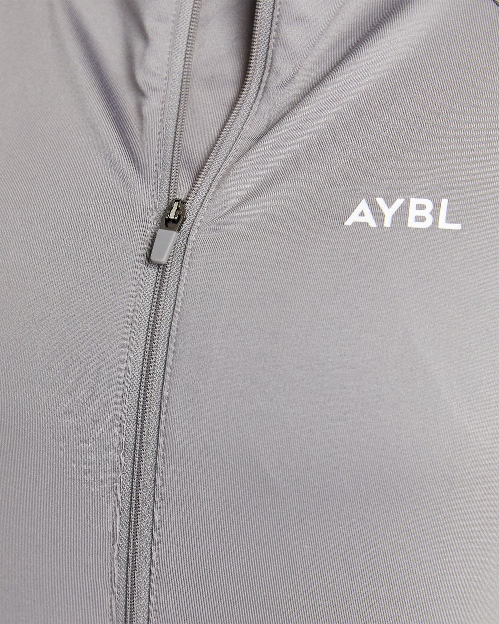 AYBL Effortless Zip Jacket Grau | 18450-WFCO