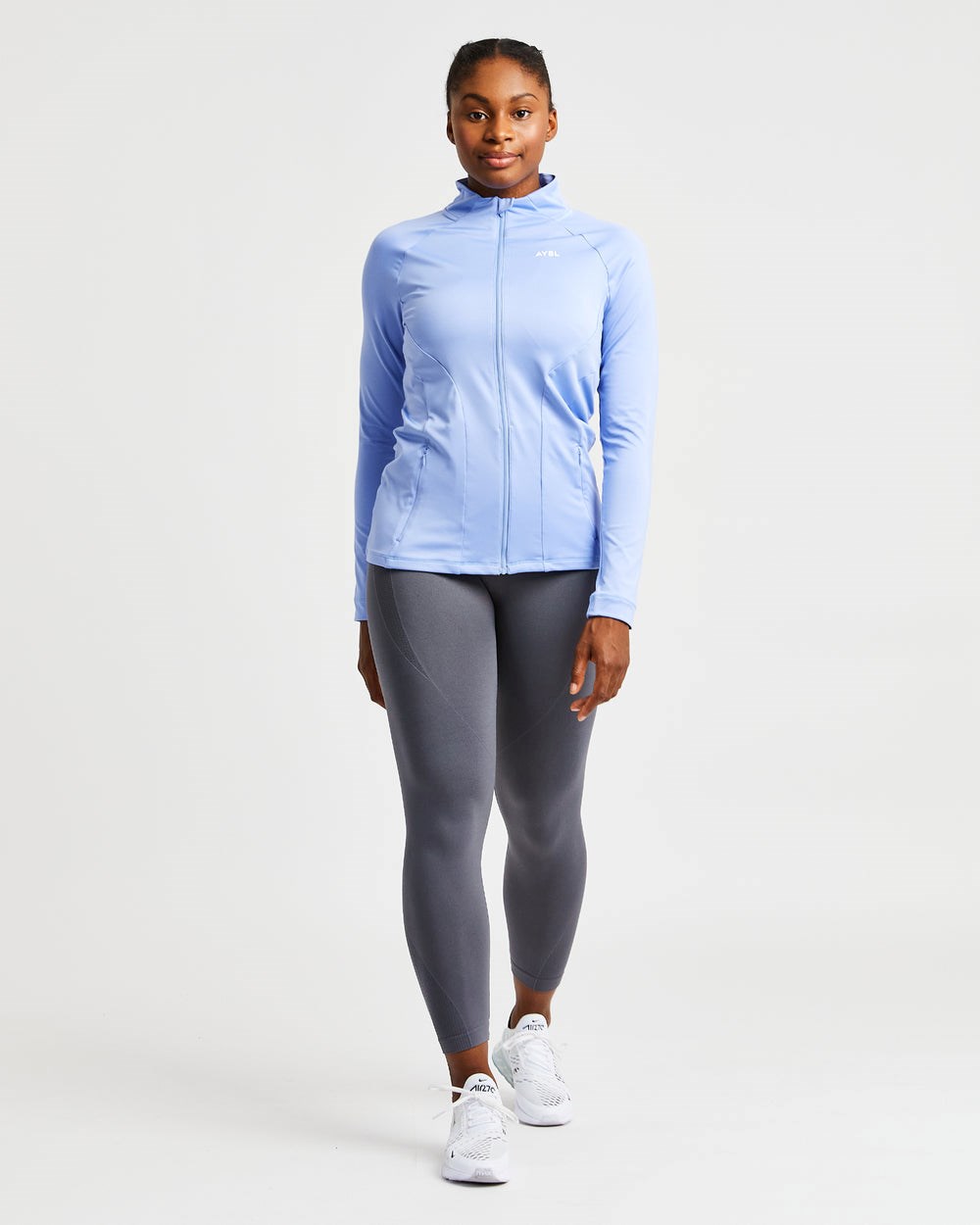 AYBL Effortless Zip Jacket Hellblau | 26907-PMJO