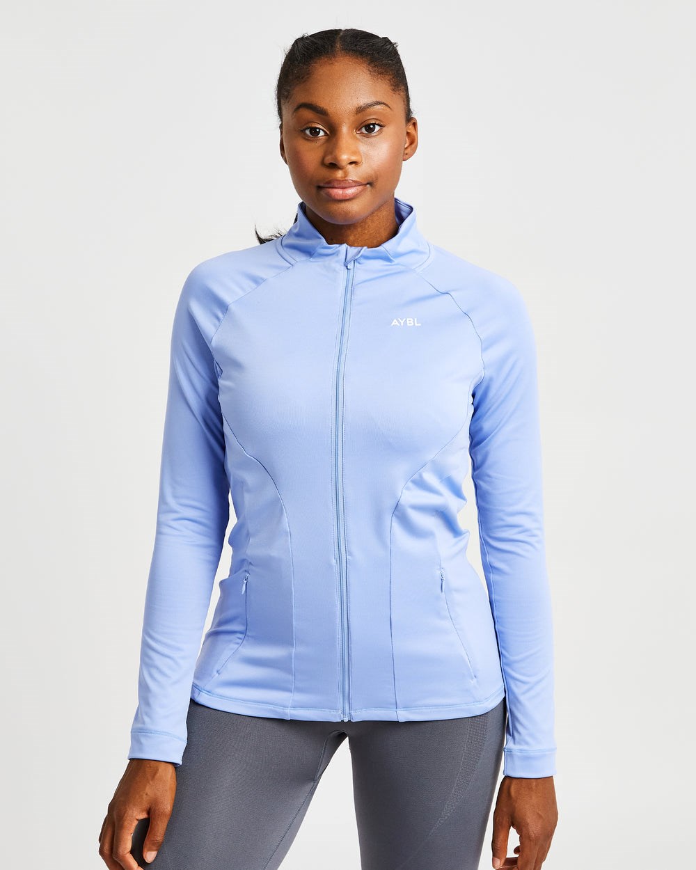 AYBL Effortless Zip Jacket Hellblau | 26907-PMJO